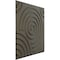 Ekena Millwork 19 5/8in. W x 19 5/8in. H Spiral EnduraWall Decorative 3D Wall Panel Covers 2.67 Sq. Ft. WP20X20SPISG - alternate 3